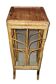 Sellette carree haute en bambou vintage