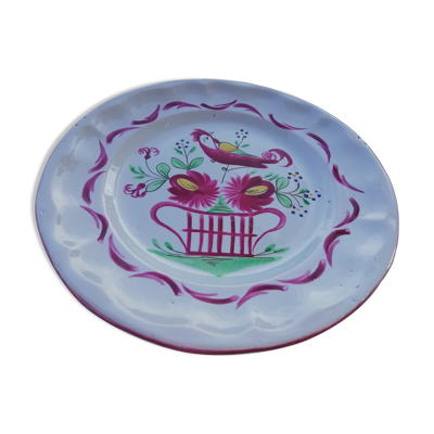 Assiette saint Clément chanteclerc