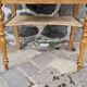Wooden and marble toilet furniture