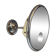 Vintage adjustable chrome mirror, magnifying and illuminating, France 1970