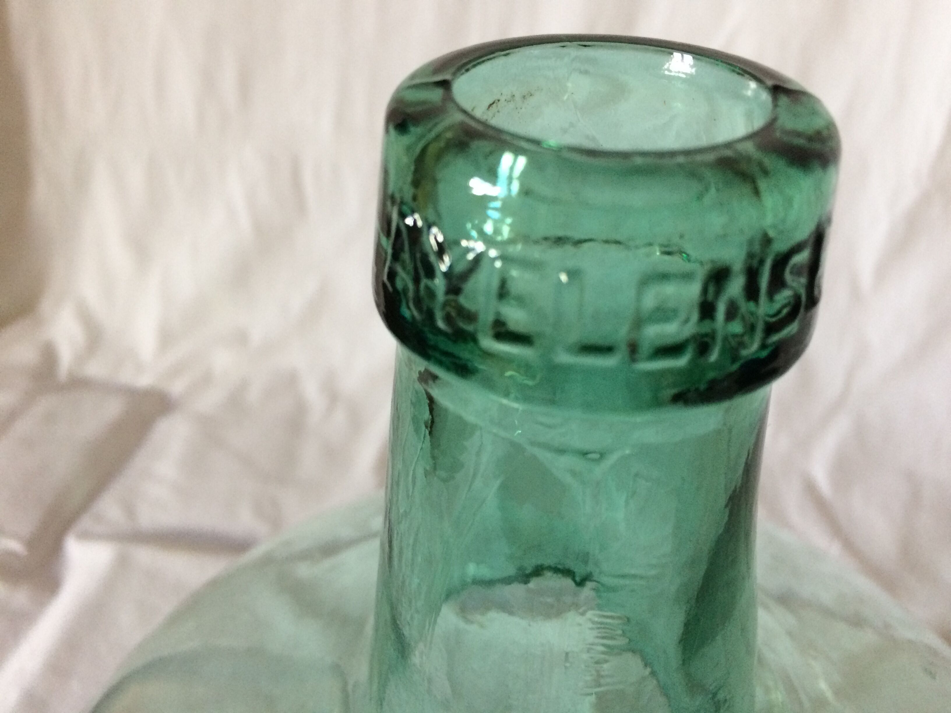 Demijohn Green 12 liters old