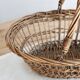 Vintage oval wicker basket – Double handles