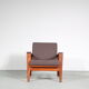 Arne Wahl Iversen lowback chair for Komfort, Denmark 1960