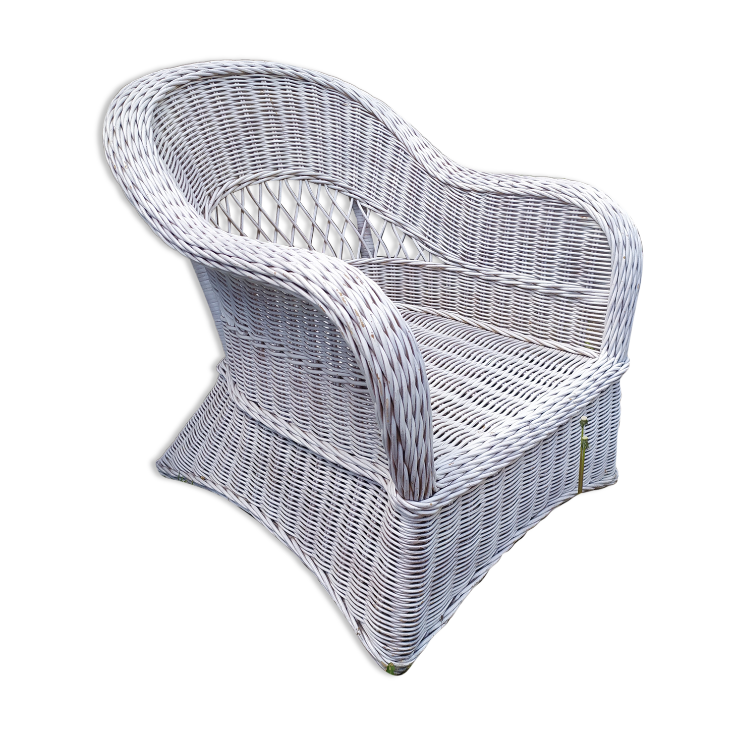 Rattan armchair