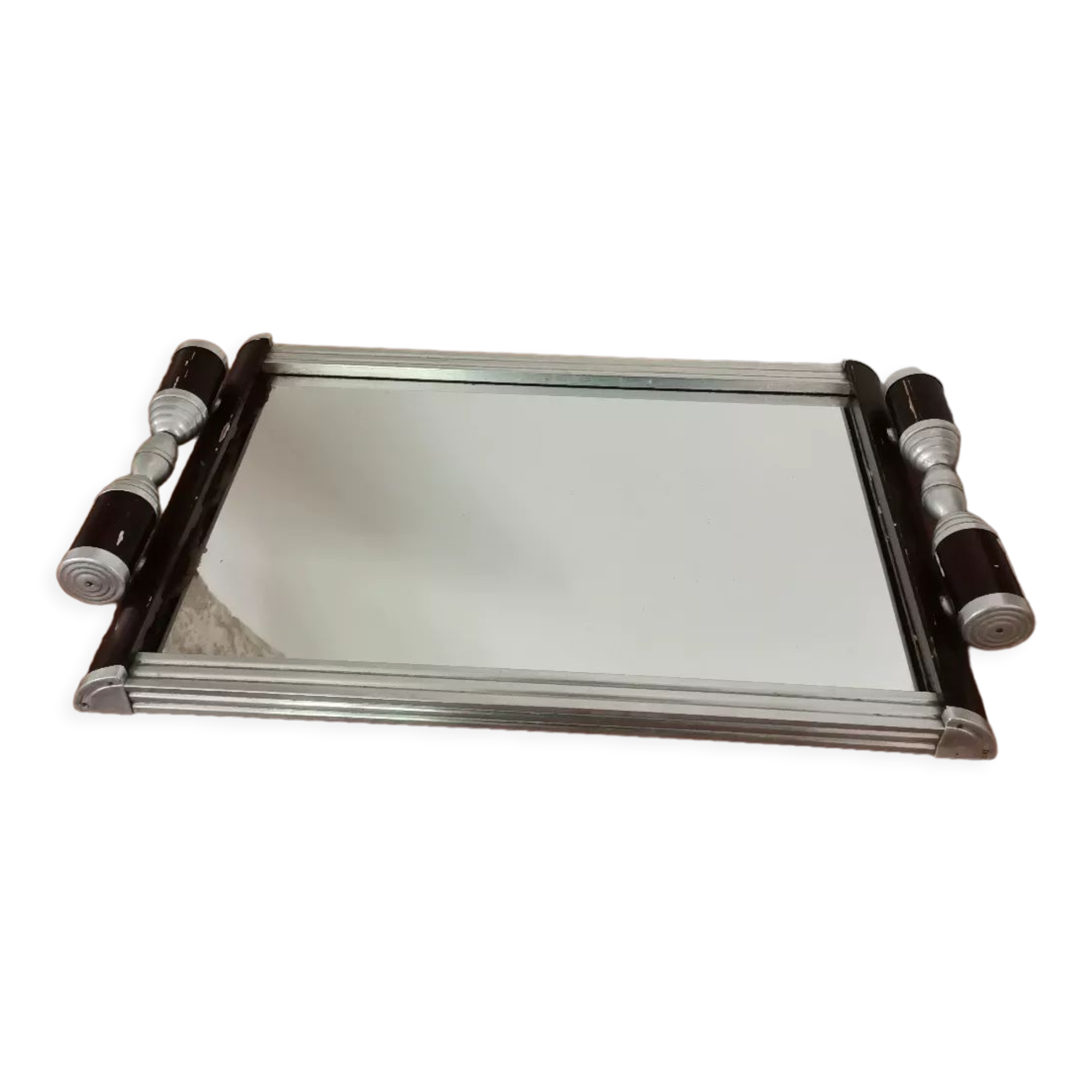 Art deco mirror tray