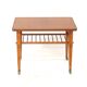 Scandinavian mahogany side table, Sweden, 1950s