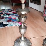 Paire de lampes en tôle
