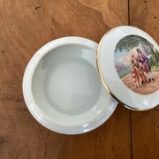 Pfc porcelain jewelry box from france