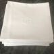 12 white damask napkins with LA monogram