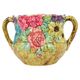 Colorful Art Nouveau Majolica Flowerpot / Cache-pot France