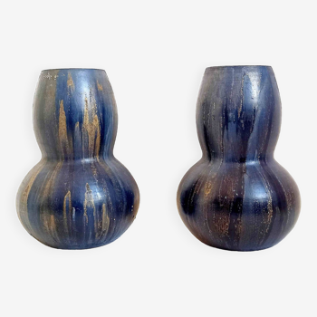 Paire de vases vintage Hauteur 28 cm
