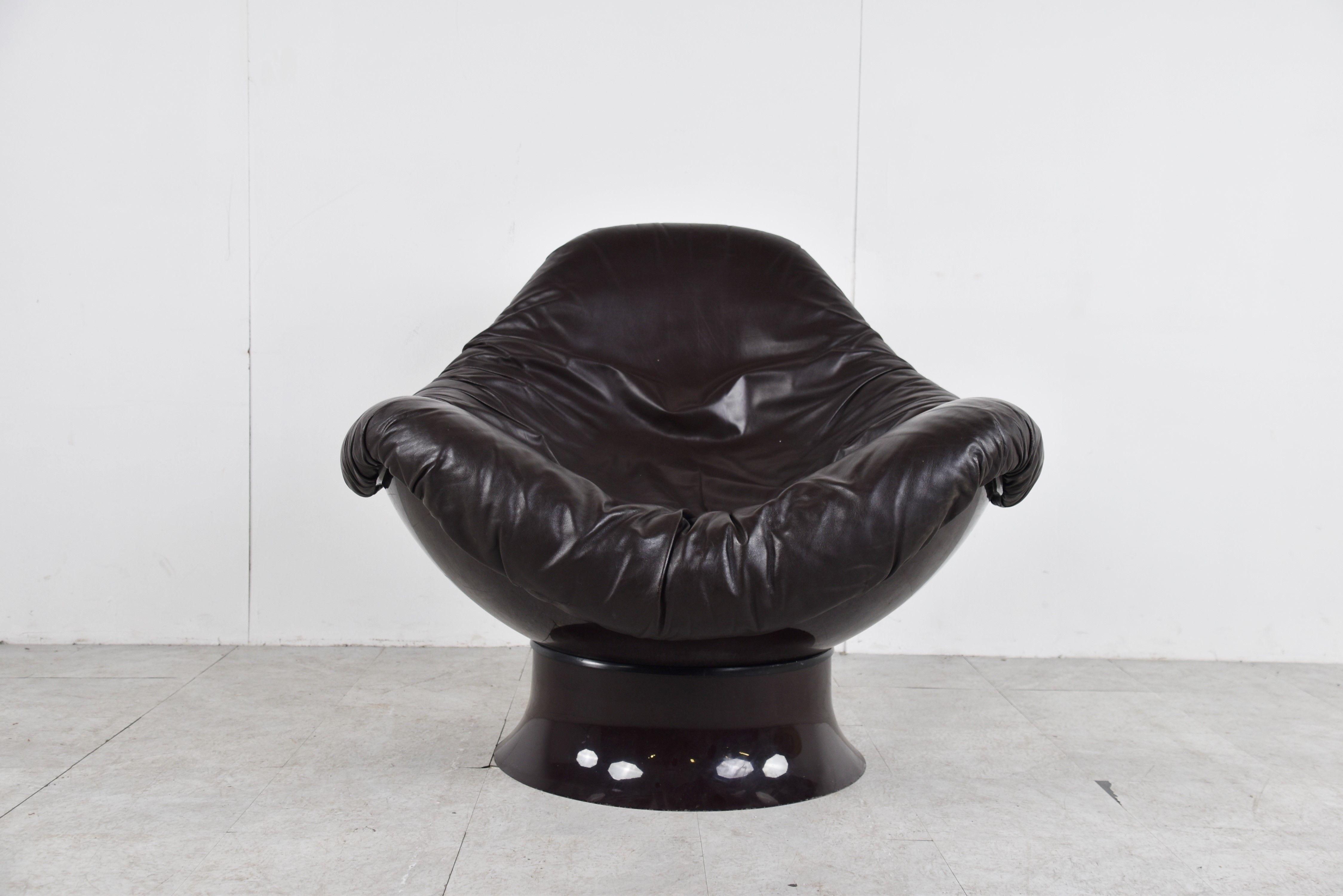 Rodica Lounge Chair by Mario Brunu for Comfort Italy, 1968