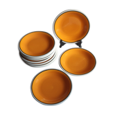 10 assiettes à dessert