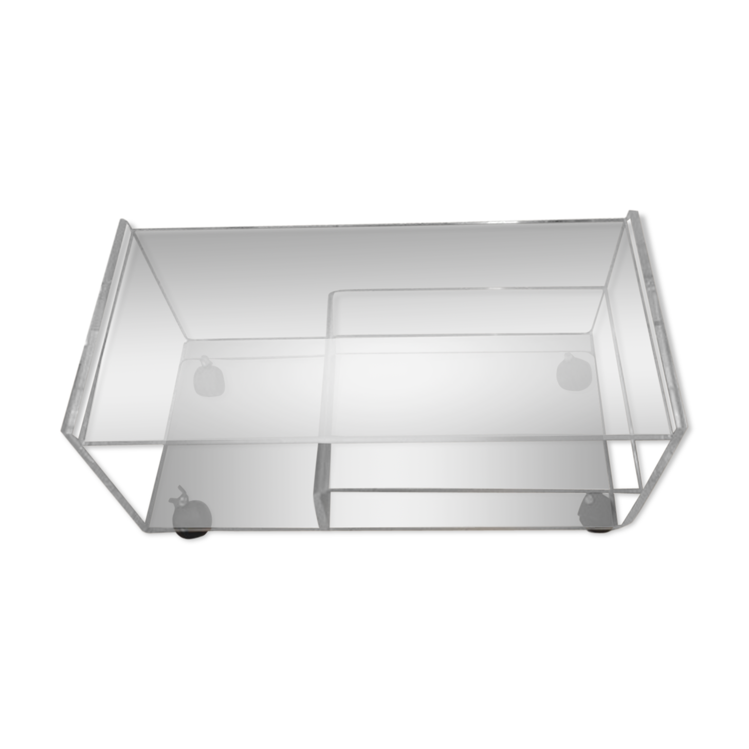 Plexiglas coffee table