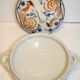K & G Lunéville pattern gold Rooster tureen