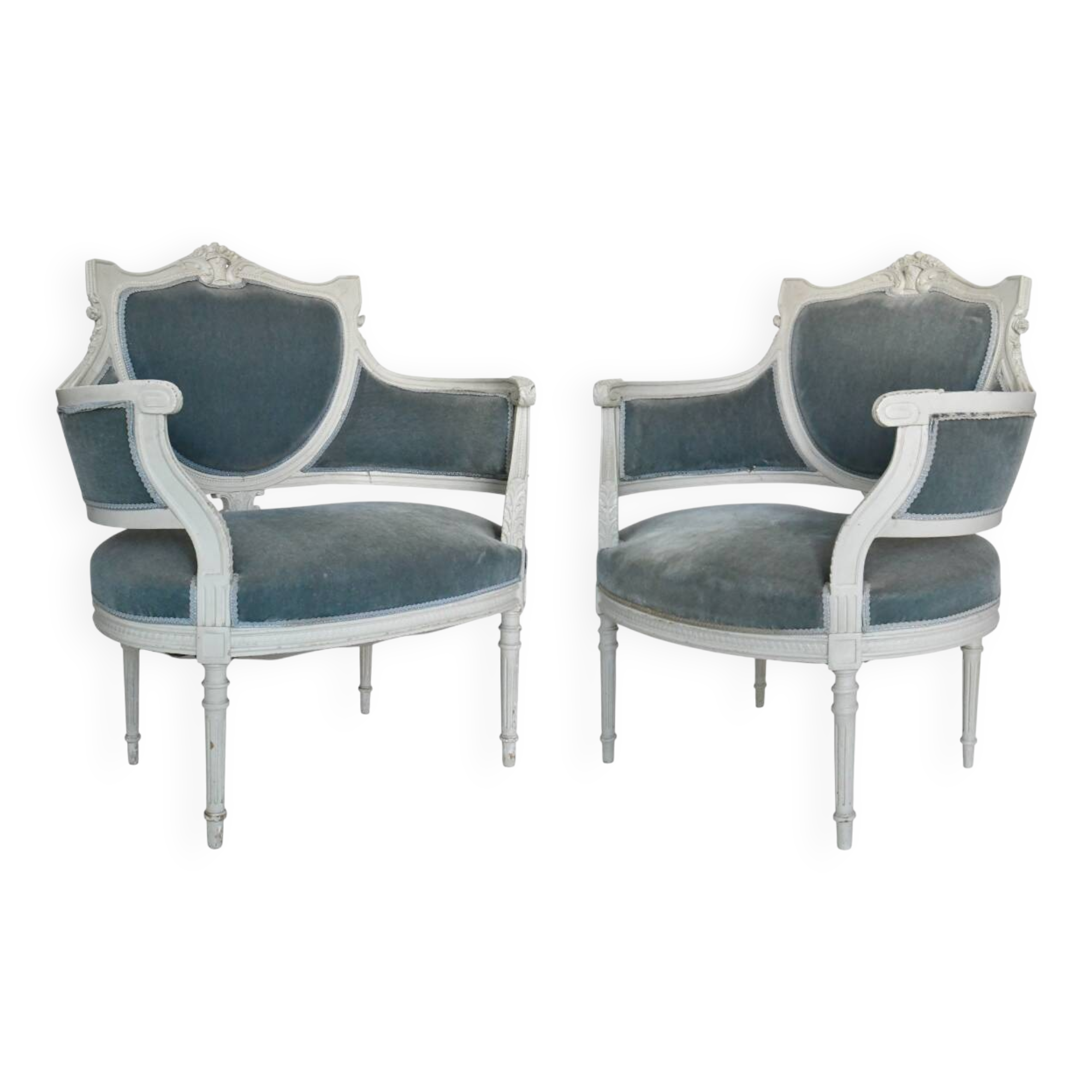 Pair of Louis XVI style marquises