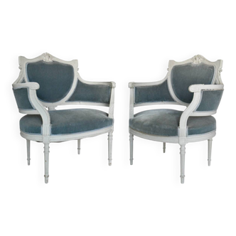 Pair of Louis XVI style marquises