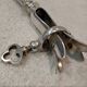 Some silver-plated handles, 950 Minerve, Rocaille style, Ravinet.