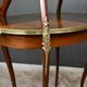 Table à thé en placage d’acajou, style Louis XV – Début XXe