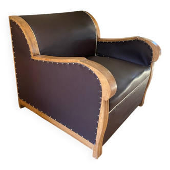 Vintage 50s armchair bed