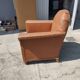 Art Deco armchair in skai