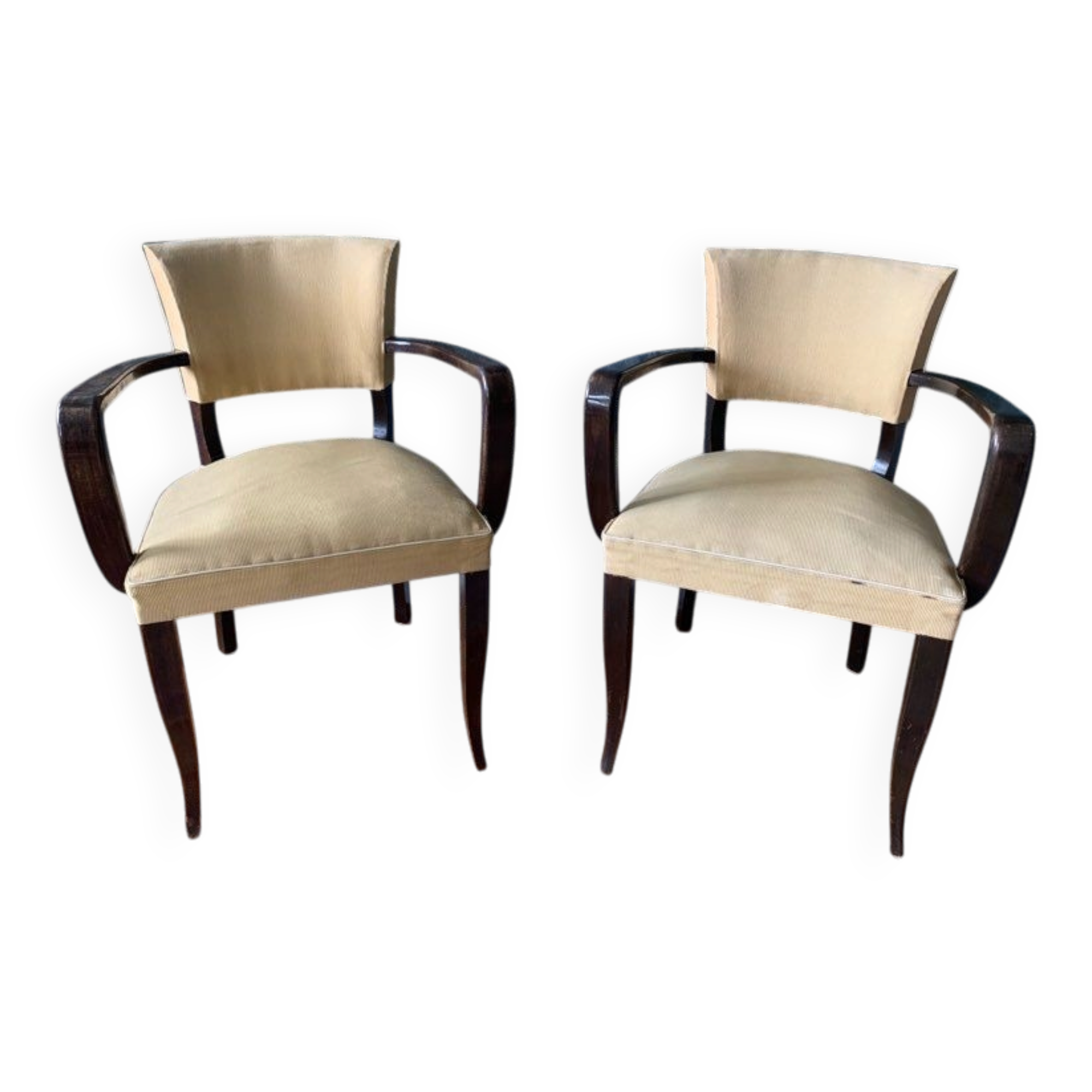 Art Deco chair pair