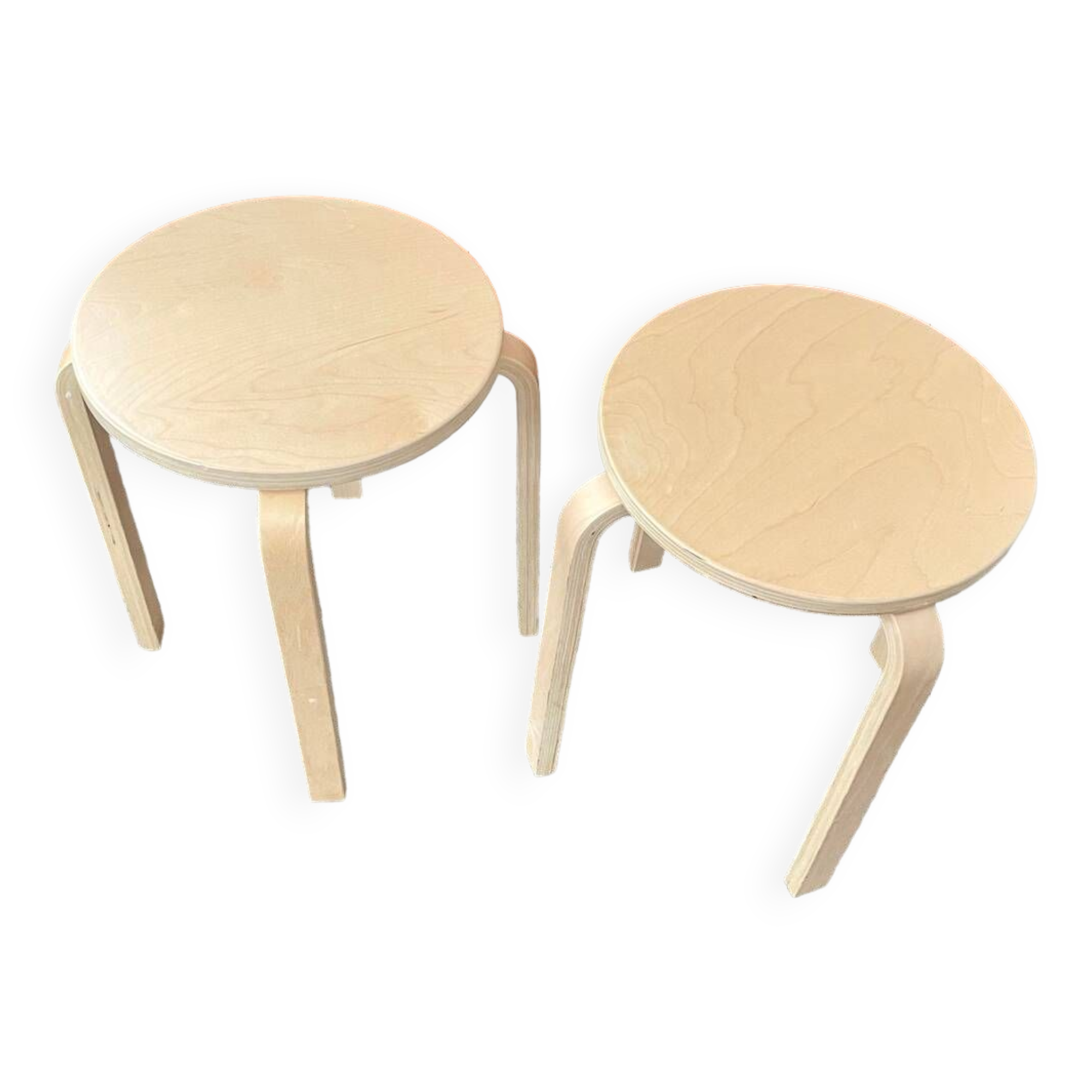 Pair of IKEA Frosta stools in perfect condition