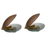 Italian Table Lamps by Max Ingrand for Fontana Arte, 1950s, Set of 2