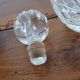 crystal wine decanter from Samabor, Czechoslovakia,