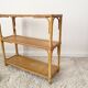 vintage rattan shelf