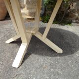 Garden table slats of wood 40s