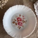 Set of 4 Arcopal dessert plates