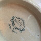 Soupière Sarreguemines Louis XVI