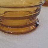 50's amber glasses