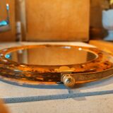 Double-sided tilt mirror 70's lucite