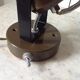 Applique orientable vintage marron années 70