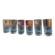 Set of 6 crystal liquor glasses - Bayel