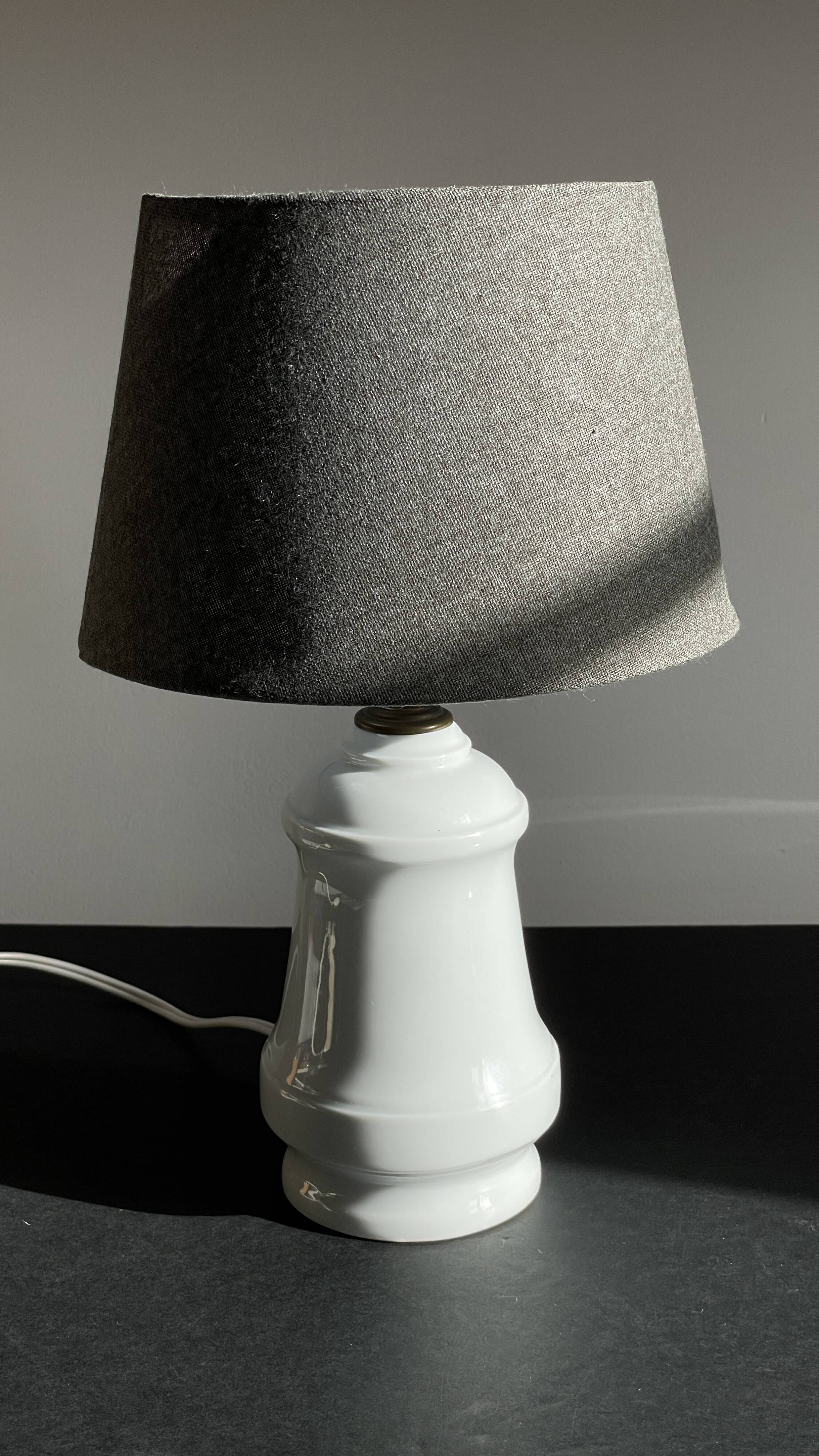 Vintage Limoges Porcelain Lamp