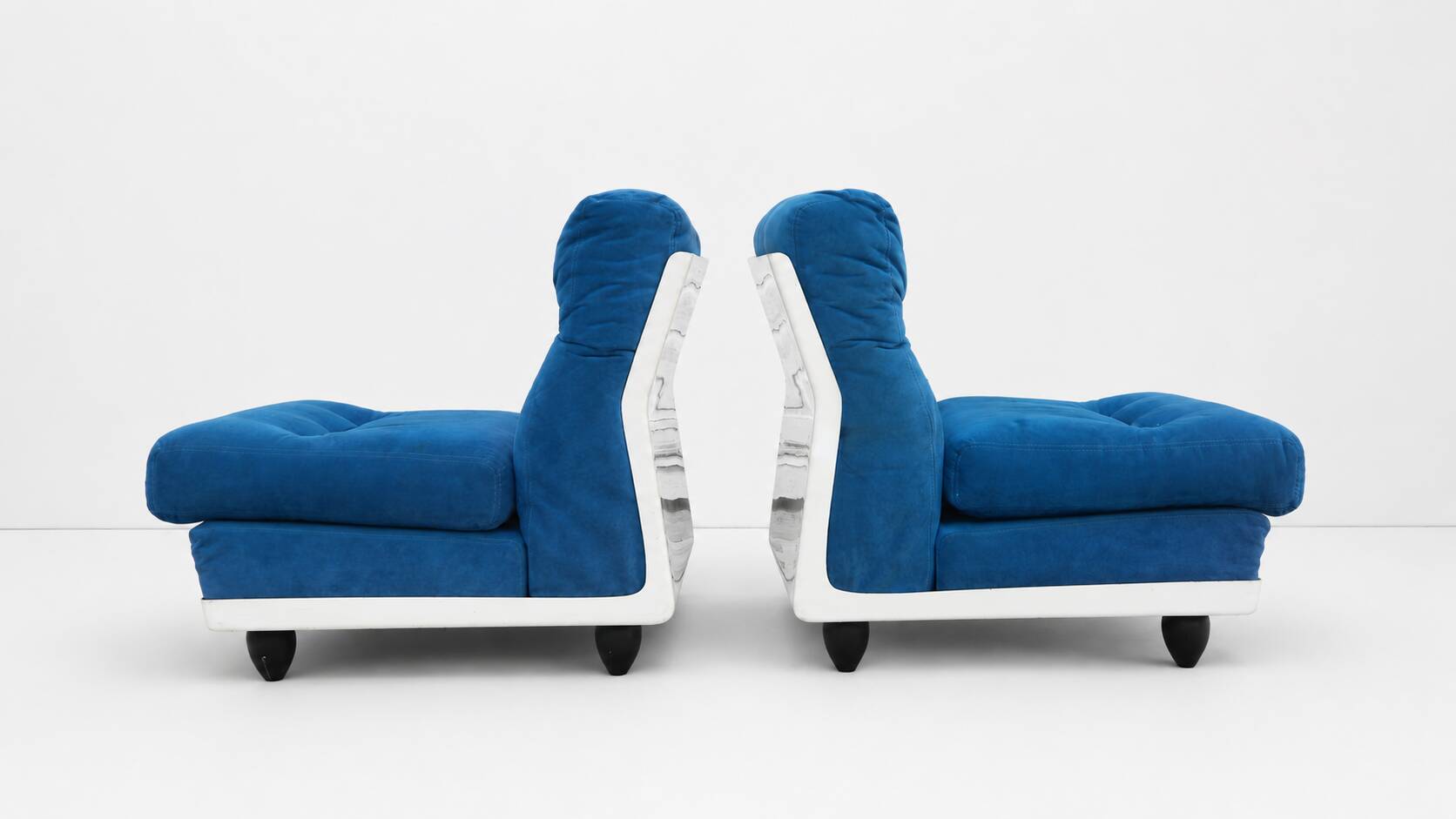 Vintage Italian Modern lounge chairs, 1970s