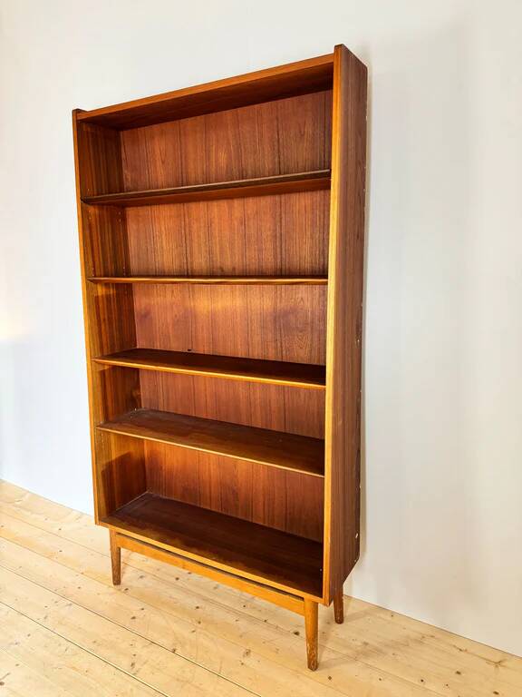 Mid-century teak bookcase, Denmark, 1960s