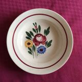 Set of 4 hollow plates Sarreguemines - Digion