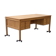 Bureau Scandinave en Chêne Double Face des 1960,  Suède
