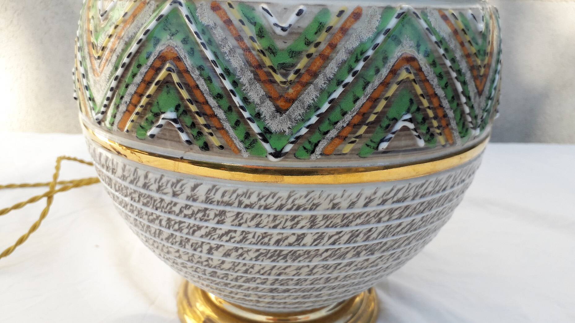 Brisdoux stoneware lamp base