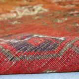 Ancient Afghan Baluch handmade carpet 92cm x 155cm 1900s, 1C381