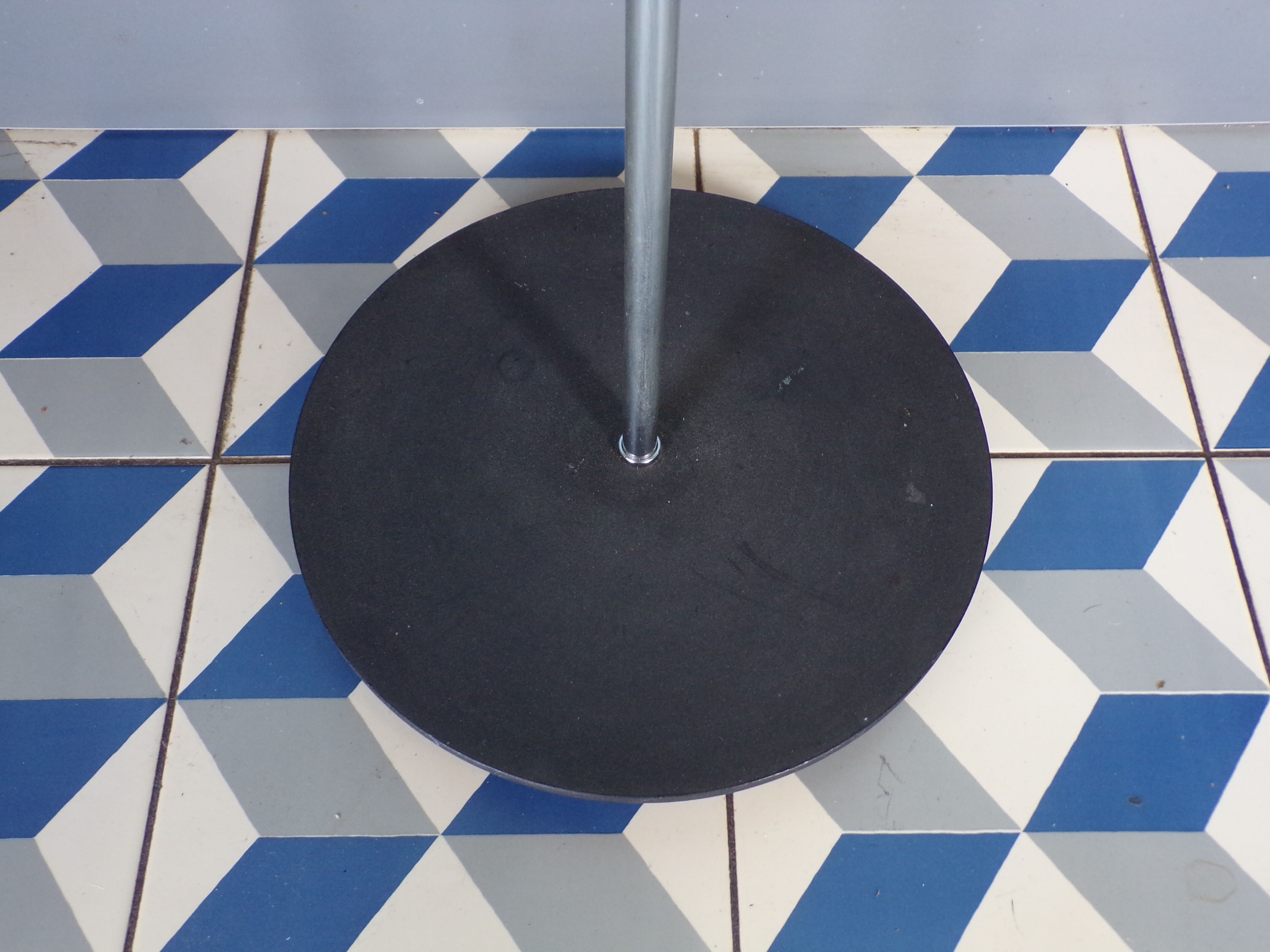 Vintage German floor lamp 2 lights