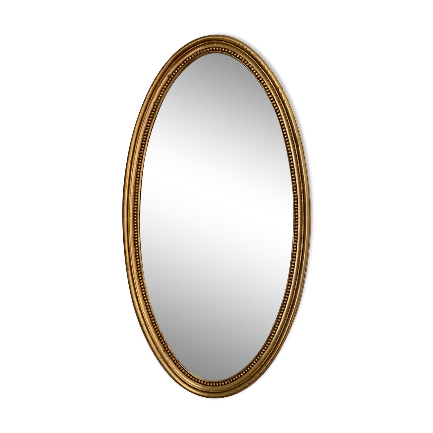 Oval mirror 36x67cm