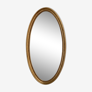 Oval mirror 36x67cm