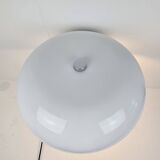 Lampe à poser champignon en métal chromé, Italie 1970
