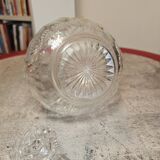 Crystal carafe stamped Saint-Louis Trianon