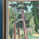 Huile su panneau suédoise – « Forêt » par Bertil Lundgren (1900–1979)